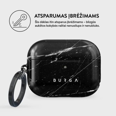 Airpods PRO 3 Noir Origin BURGA dėklas 2