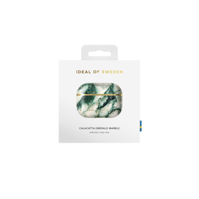 Airpods PRO iDeal Of Sweden Calacatta Emerald Marble dėklas 3