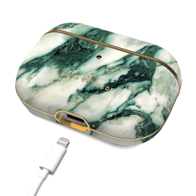 Airpods PRO iDeal Of Sweden Calacatta Emerald Marble dėklas 2