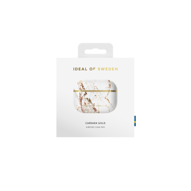 Airpods PRO iDeal Of Sweden Carrara Gold dėklas 1
