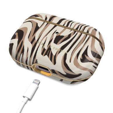 Airpods PRO iDeal Of Sweden Hypnotic Zebra dėklas 2