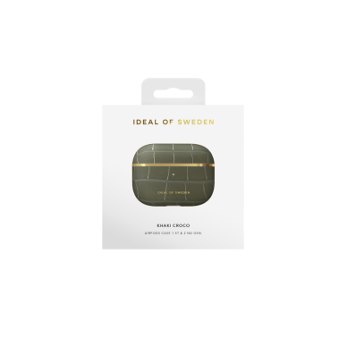 Airpods PRO iDeal Of Sweden Khaki Croco dėklas 3