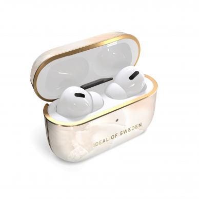 Airpods PRO iDeal Of Sweden Rose Pearl Marble dėklas 1