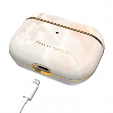 Airpods PRO iDeal Of Sweden Rose Pearl Marble dėklas 2