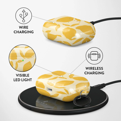 Airpods PRO Lemon Tart BURGA dėklas 2