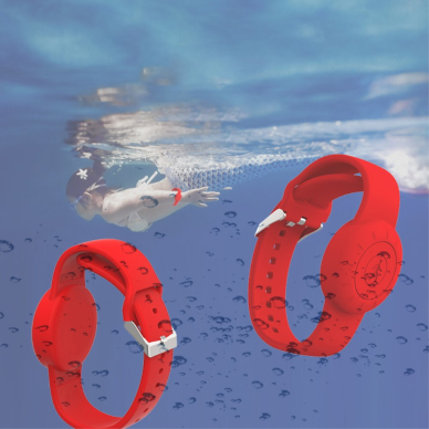 AirTag black waterproof apyrankė 4