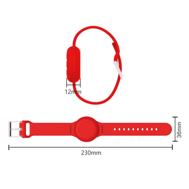 AirTag green waterproof apyrankė 6