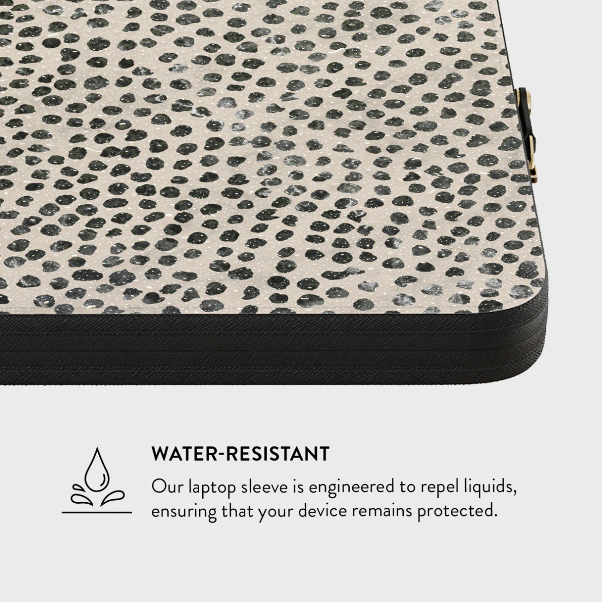 Almond Latte protective BURGA Laptop Sleeve 13" 7