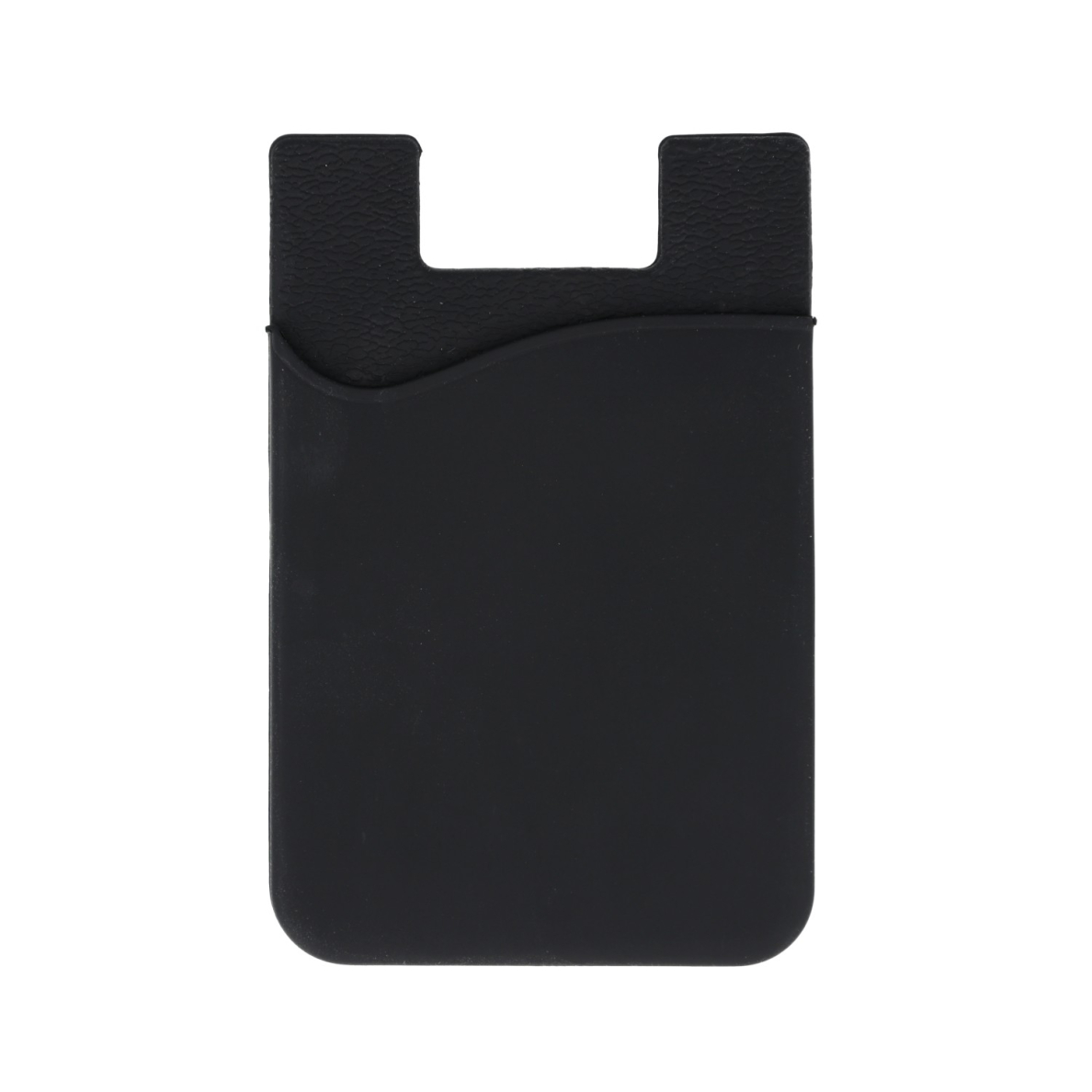 Ant telefono klijuojama įmautė kortelėms juoda