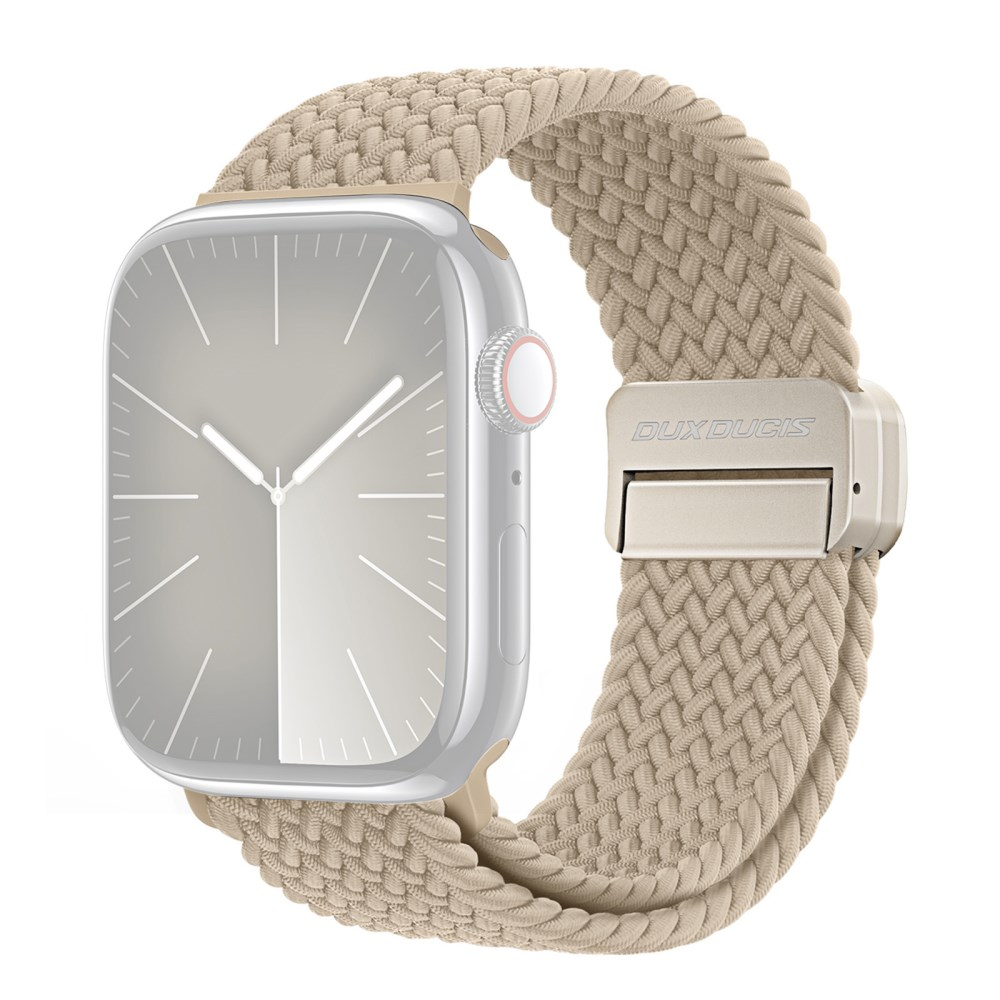 Apple Watch beige DUX DUCIS Braided Nylon apyrankė 38/40/41/42 mm