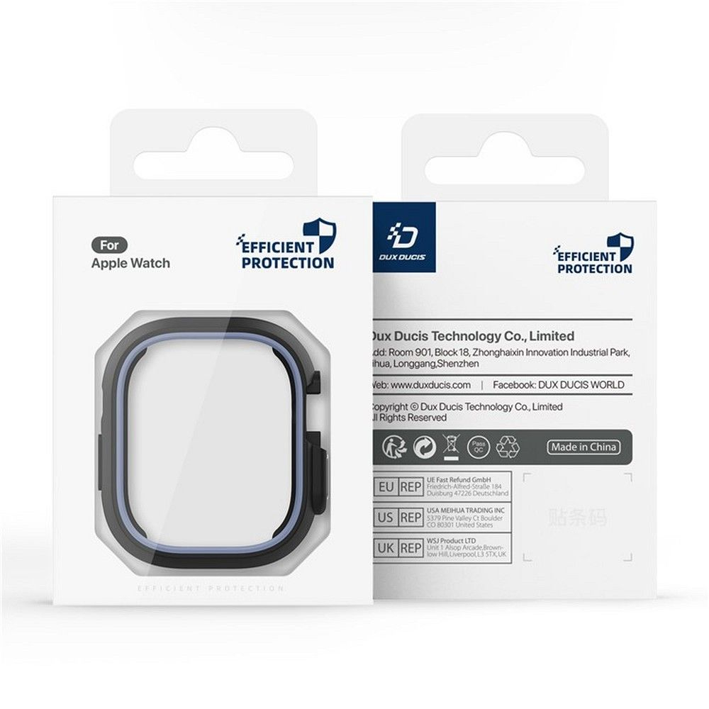 Apple Watch Ultra / Ultra 2 dėklas DUX DUCIS Hamo silver 49mm 13