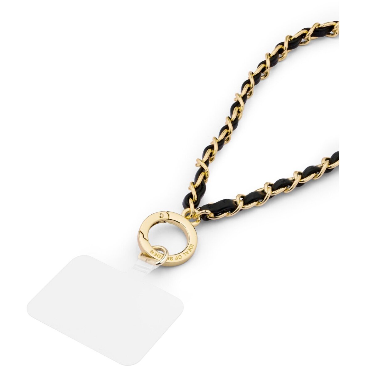 Apyrankė telefonui iDeal Of Sweden Wristlet Strap Noir Gold 1