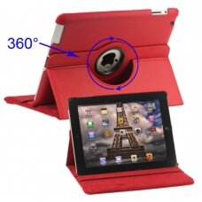 Apple iPad 2/3/4 raudonas 360 dėklas