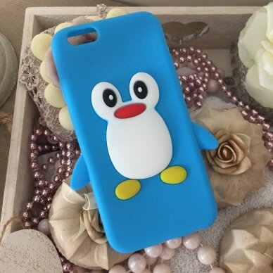Apple iPhone 3G žydras pingvinas 1