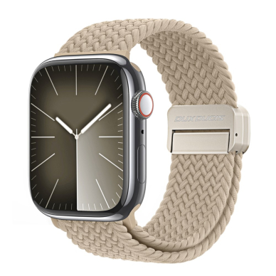 Apple Watch beige DUX DUCIS Braided Nylon apyrankė 38/40/41/42 mm 2