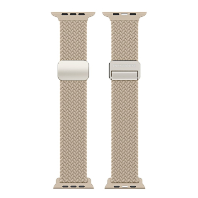 Apple Watch beige DUX DUCIS Braided Nylon apyrankė 38/40/41/42 mm 3