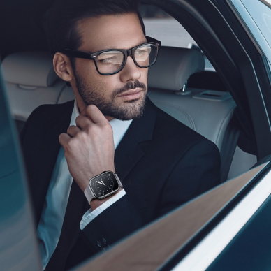 Apple Watch 4/5/6/SE/SE 2022 apsauginis dėklas DUX DUCIS silikoninis 38/40/41/42 mm 9