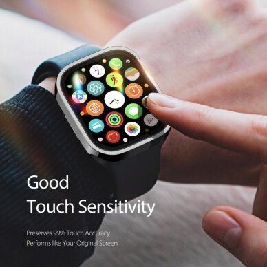 Apple Watch 4/5/6/SE/SE 2022 apsauginis dėklas 44mm DUX DUCIS plastikinis 6