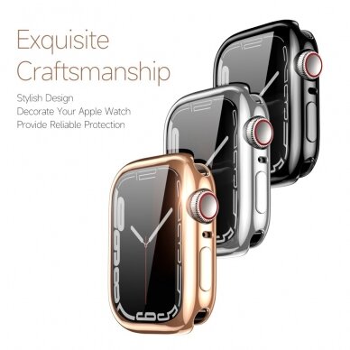 Apple Watch 4/5/6/SE/SE 2022 apsauginis dėklas 44mm DUX DUCIS silikoninis 3