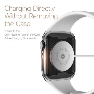 Apple Watch 4/5/6/SE/SE 2022 apsauginis dėklas 44mm DUX DUCIS silikoninis 7
