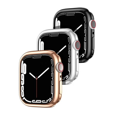 Apple Watch 4/5/6/SE/SE 2022 apsauginis dėklas DUX DUCIS Hamo silver 40mm 3