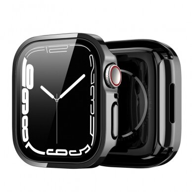 Apple Watch 7/8/9 apsauginis dėklas DUX DUCIS Hamo black 41mm 1