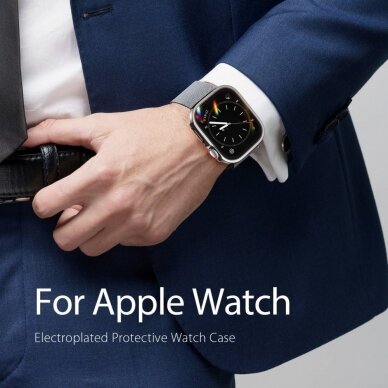 Apple Watch 7/8/9 apsauginis dėklas DUX DUCIS Hamo black 41mm 7