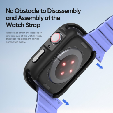 Apple Watch 7/8/9 apsauginis dėklas 41mm BAMO DUX DUCIS plastikinis 6