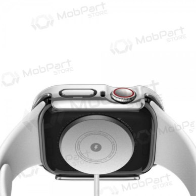 Apple Watch 7/8/9 apsauginis dėklas DUX DUCIS Hamo silver 45mm 2