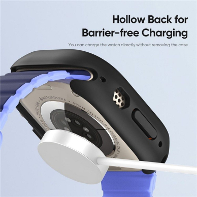 Apple Watch Ultra / Ultra 2 dėklas DUX DUCIS Hamo black 49mm 7