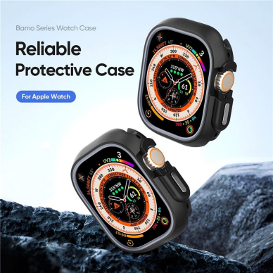 Apple Watch Ultra / Ultra 2 dėklas DUX DUCIS Hamo silver 49mm 5