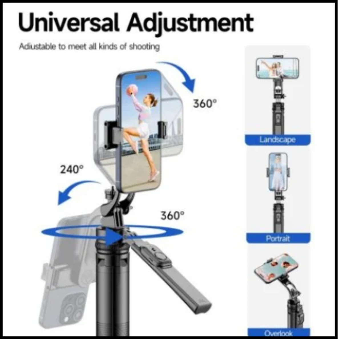 Asmenlazdė-stovas bluetooth LONG C18 60230 3