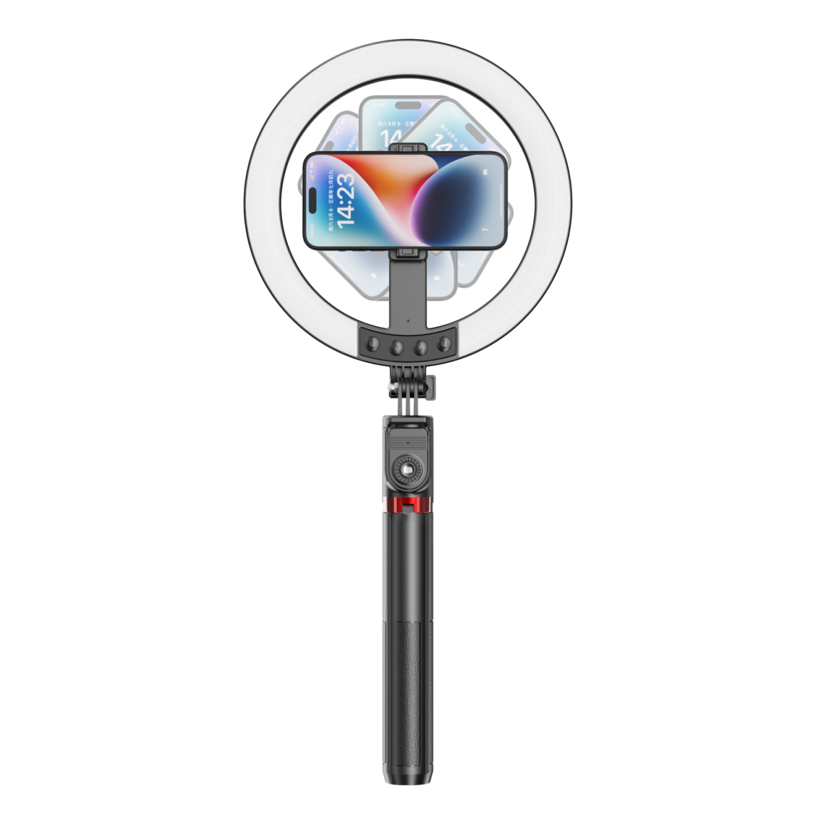 Asmenlazdė-stovas bluetooth su LED apšvietimu black BLAVEC Aura RGB P50 RLP50-TRB23 3