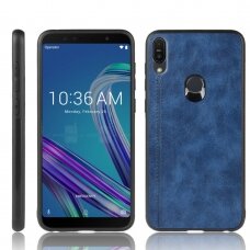 ASUS ZENFONE MAX PRO M1 mėlyna Leather Vintage nugarėlė