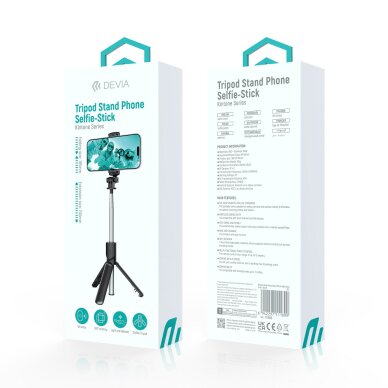 Asmenlazdė-stovas bluetooth black DEVIA ES083 11 Asmenlazdė-stovas bluetooth black DEVIA ES083 11