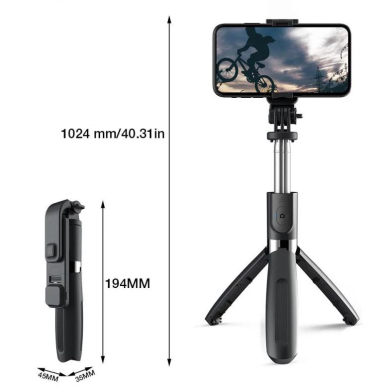 Asmenlazdė-stovas bluetooth juodas su LED apšvietimu L02s 60160 1