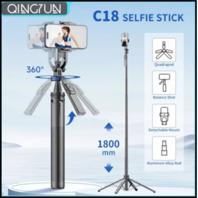 Asmenlazdė-stovas bluetooth LONG C18 60230 1