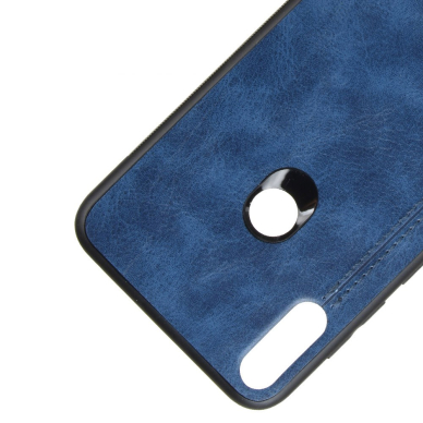 ASUS ZENFONE MAX PRO M1 mėlyna Leather Vintage nugarėlė 1