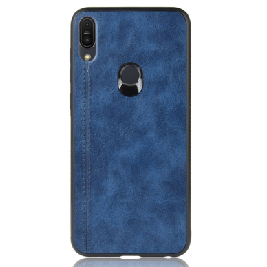 ASUS ZENFONE MAX PRO M1 mėlyna Leather Vintage nugarėlė 2