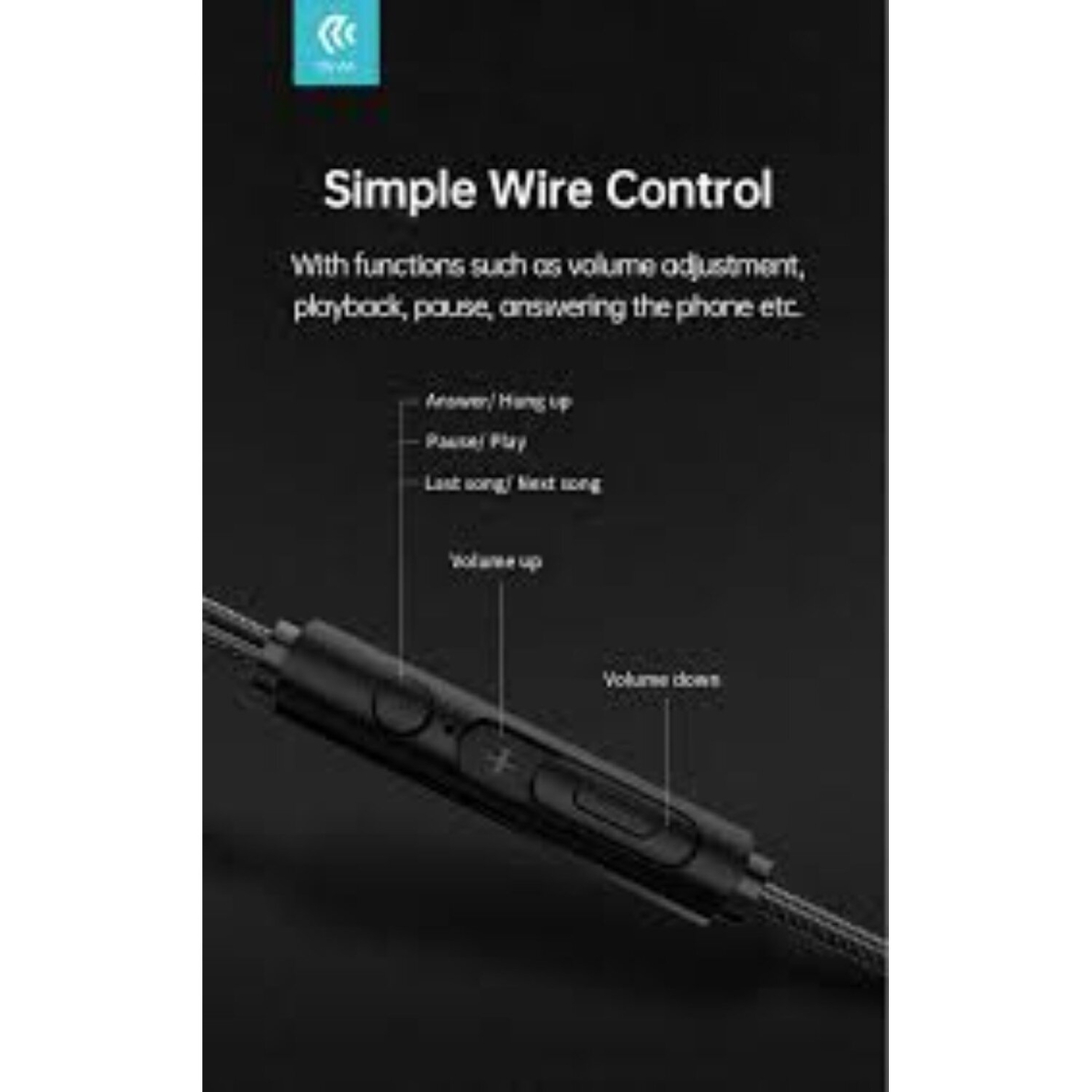 Ausinės su mikrofonu Dual speakers DEVIA 6