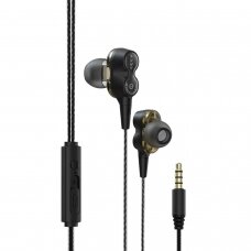 Ausinės su mikrofonu Dual speakers DEVIA