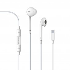 Ausinės su mikrofonu TYPE-C EARPODS DIGITAL DEVIA