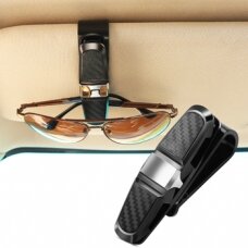 Automobilinis laikiklis akiniams Glasses Clip Carbon SD-1305