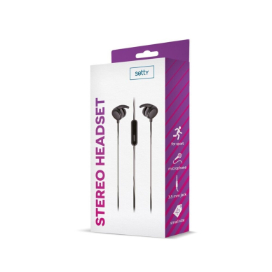 Ausinės mp3 baltos SETTY SPORT GSM099287 1
