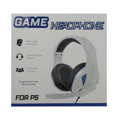 Ausinės su mikrofonu baltos GAME AMD-02A 30191 1 Ausinės su mikrofonu baltos GAME AMD-02A 30191 1