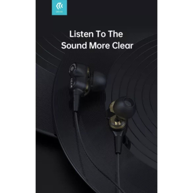 Ausinės su mikrofonu Dual speakers DEVIA 3