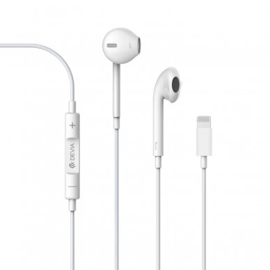 Ausinės su mikrofonu Lightning EARPODS DEVIA