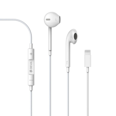 Ausinės su mikrofonu Lightning EARPODS DEVIA Ausinės su mikrofonu Lightning EARPODS DEVIA