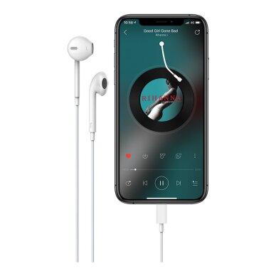 Ausinės su mikrofonu Lightning MFI DEVIA 4