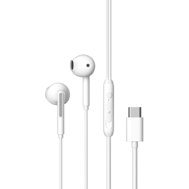 Ausinės su mikrofonu TYPE-C EARPODS DEVIA